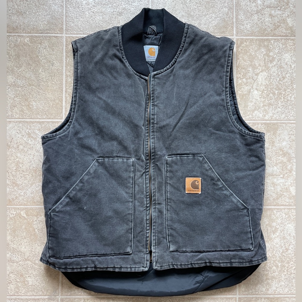 Vintage Black Carhartt Vest